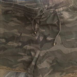 Women’s camo shorts